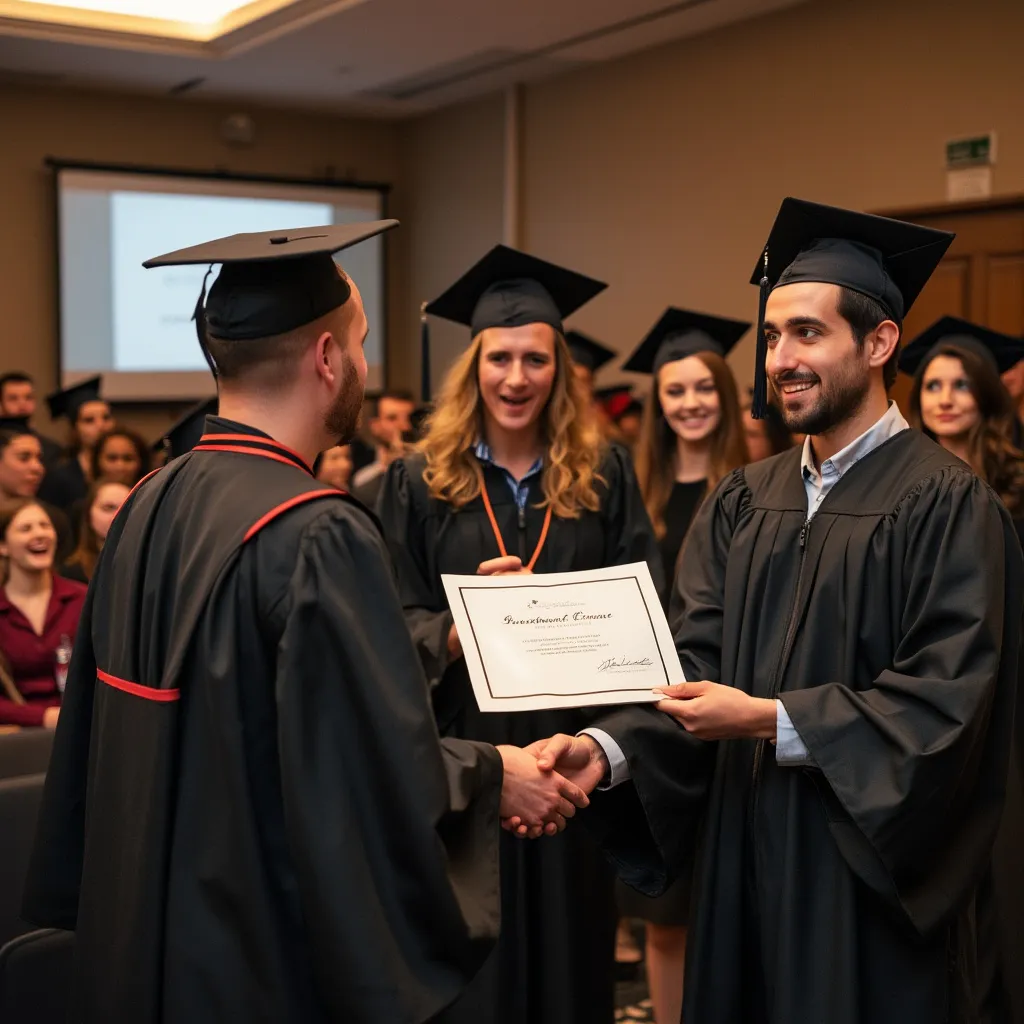 Graduación de estudiantes